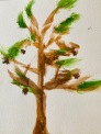 Nancy's Pine Tree, Acrylic